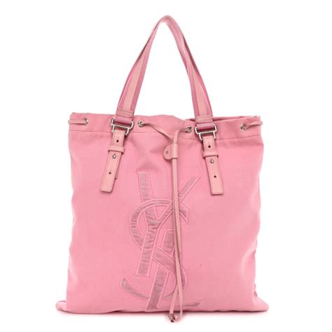 SAINT LAURENT Canvas Kahala Sac Pink 